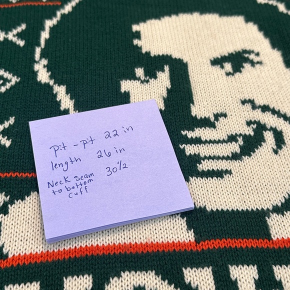 Christmas Ugly Holiday Sweater Will Ferrell‎ Elf Large - Picture 8 of 13